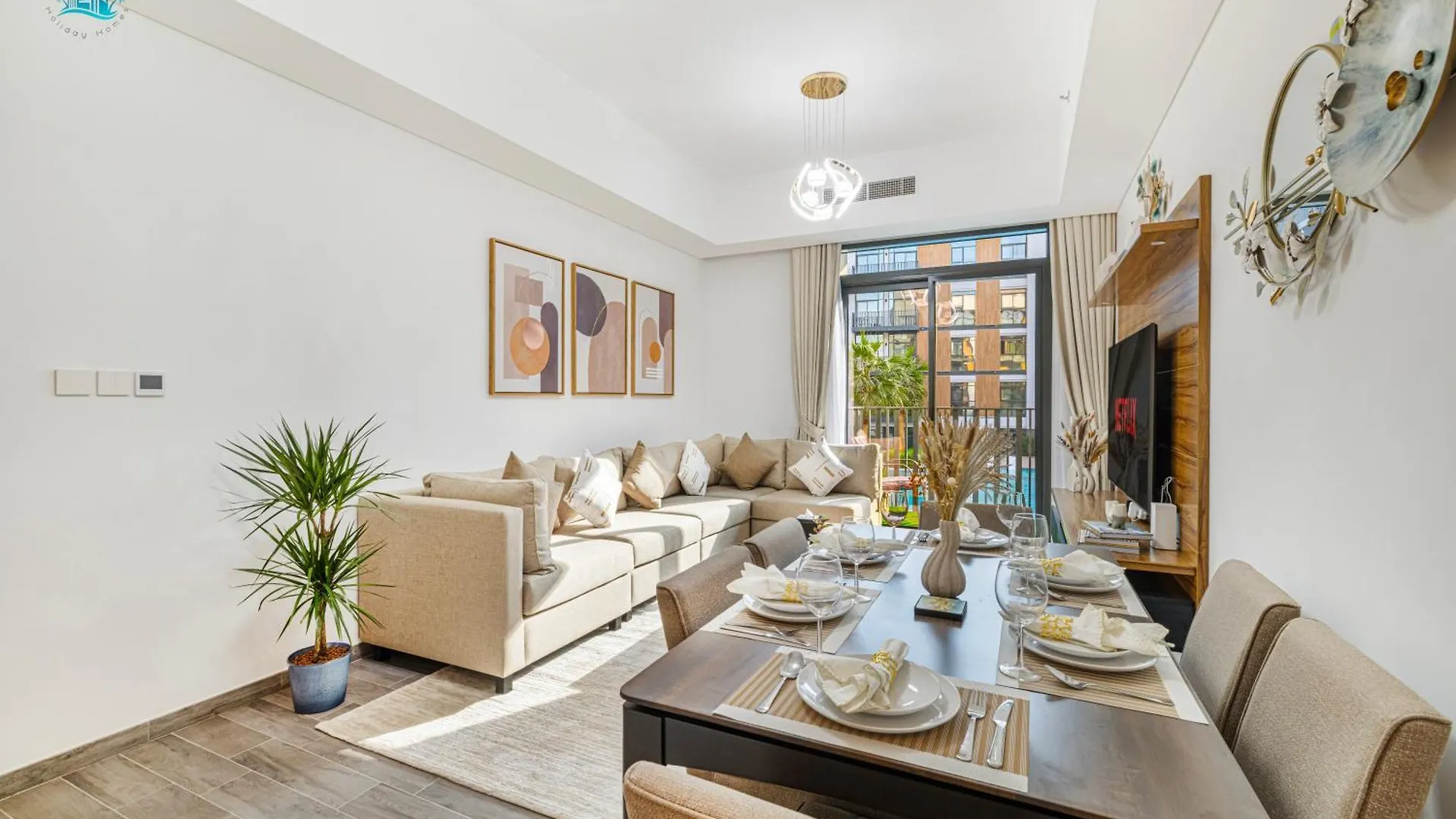 Apartment Spacious 2Br With Fantastic View Dubai